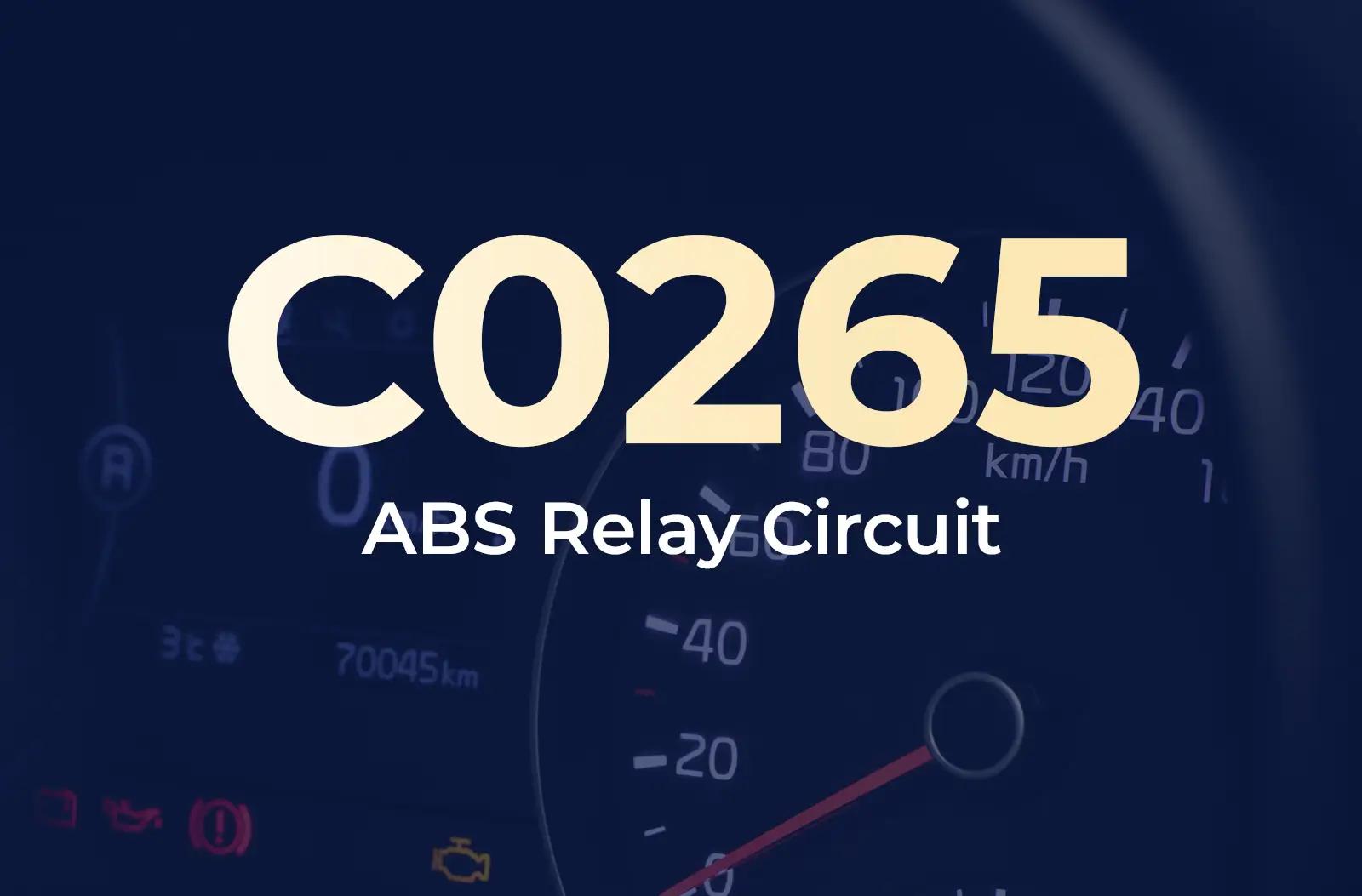 C0265 Code: EBCM Motor Relay Circuit Malfunction – Tracing Cracked Internal Solder Joints & ABS Battery Drains