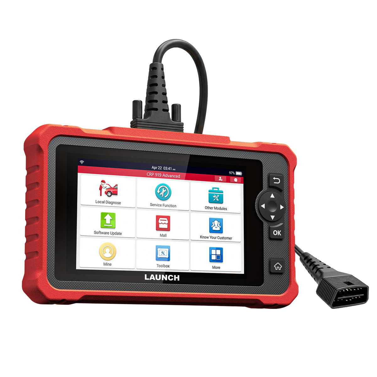 LAUNCH Millennium Max OBDII Scanner Full System Diagnostic Tool