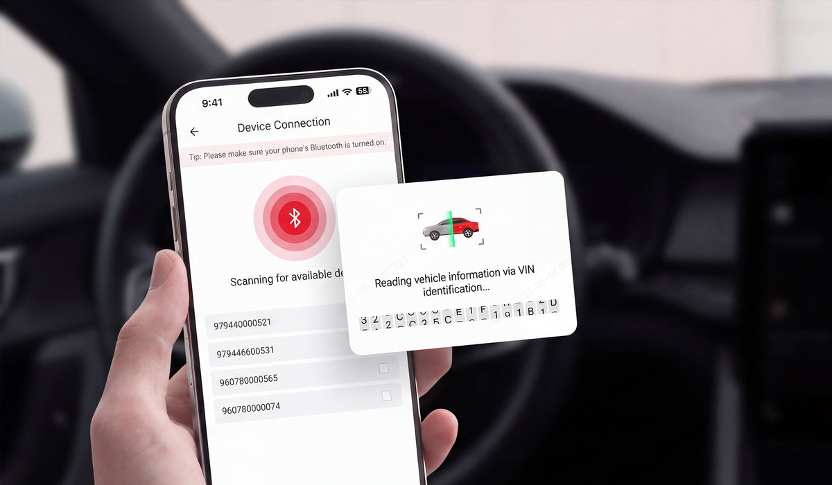 Automatic Vehicle Identification — Start Diagnostics Instantly