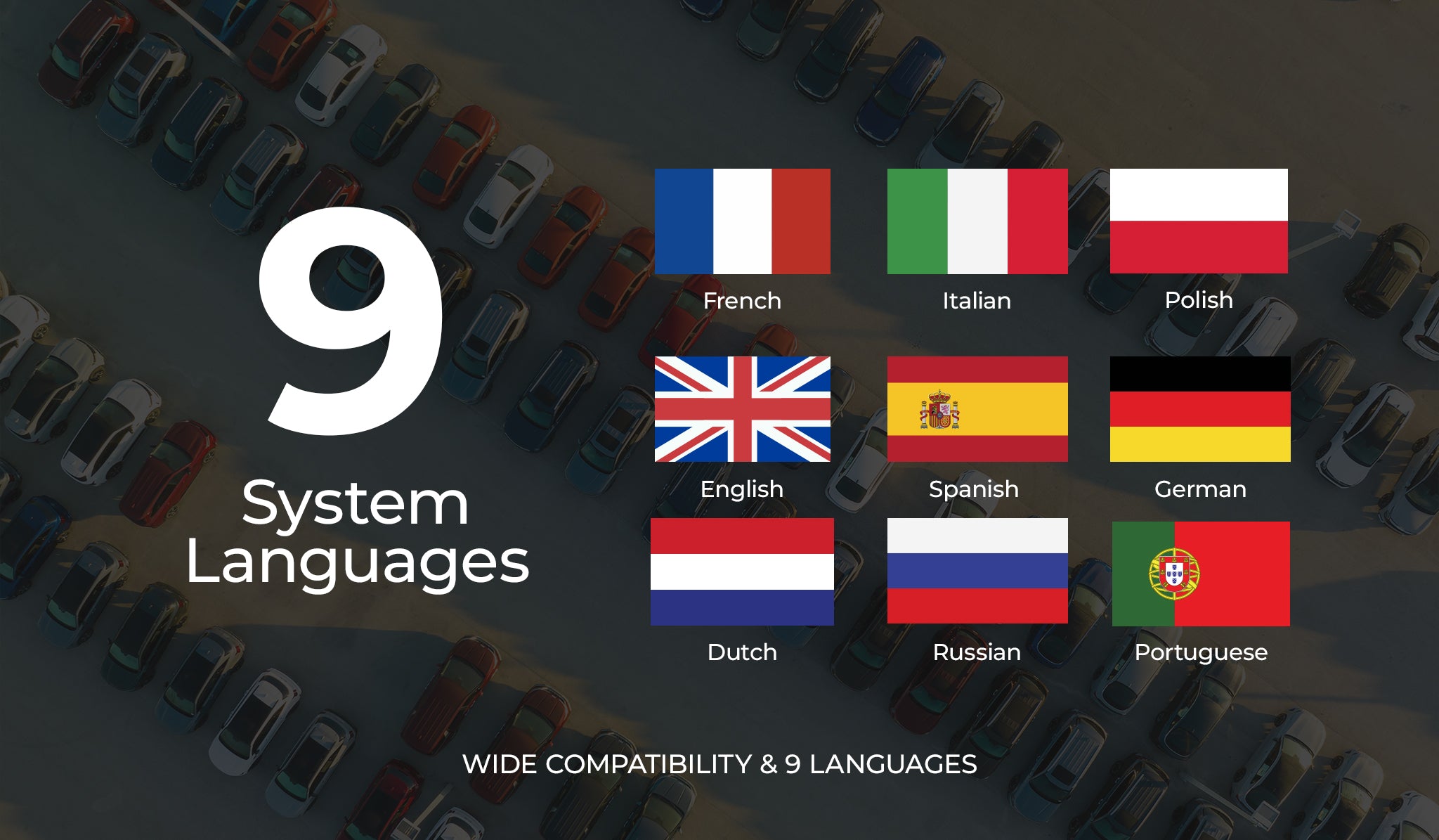 9 Languages Supports