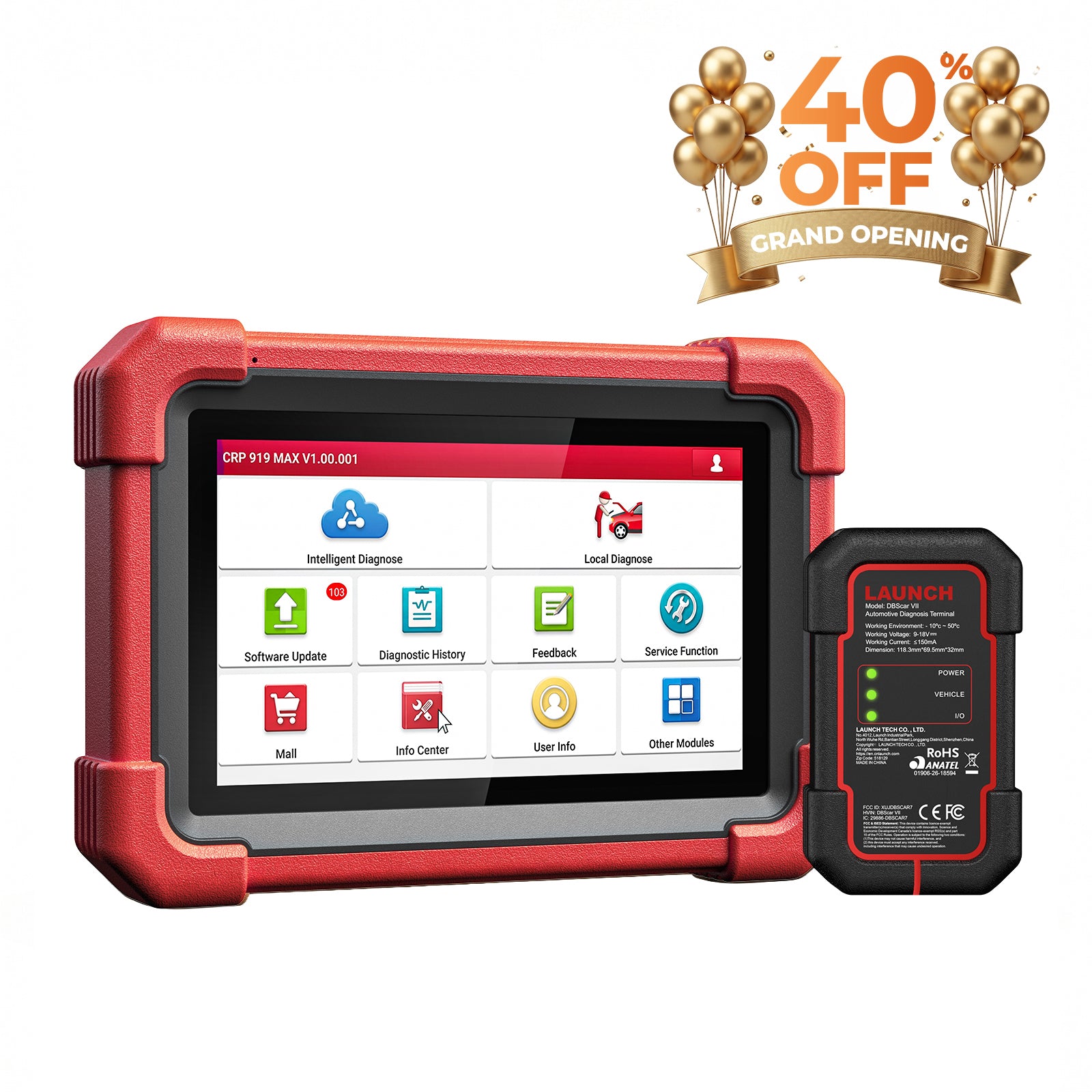 LAUNCH X431 CRP 919 MAX Diagnostic Tool
