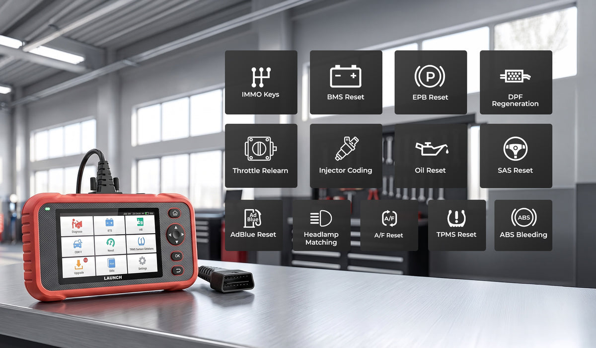 13 Essential Service & Reset Functions